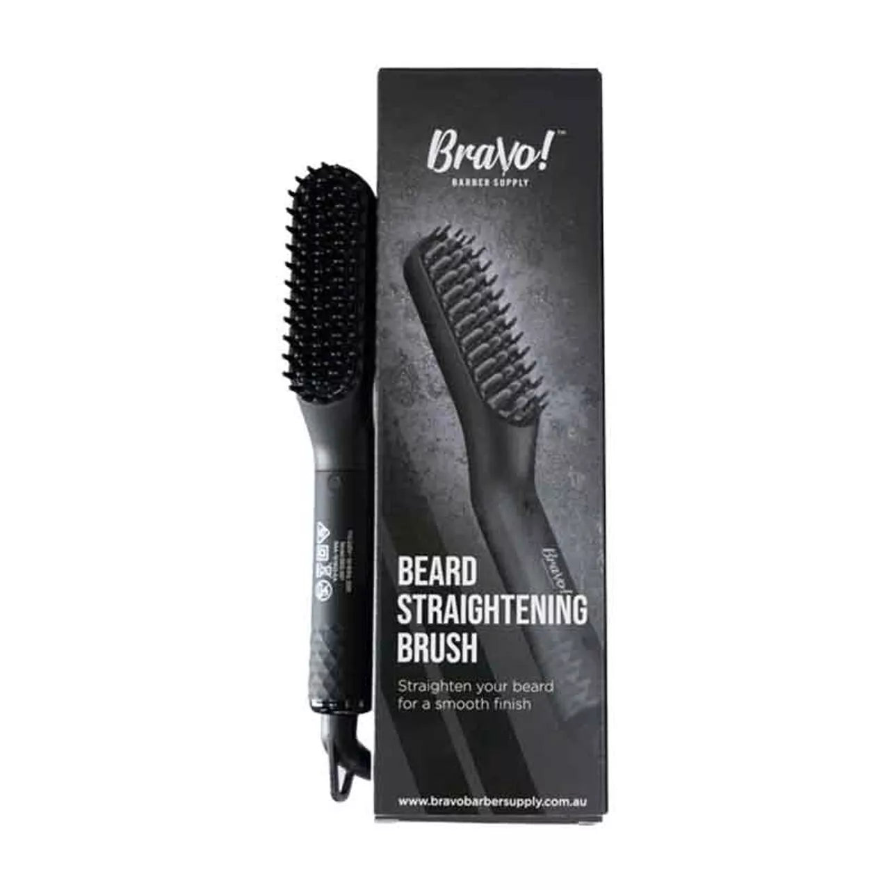 Bravo Beard Straightening Electric Brush