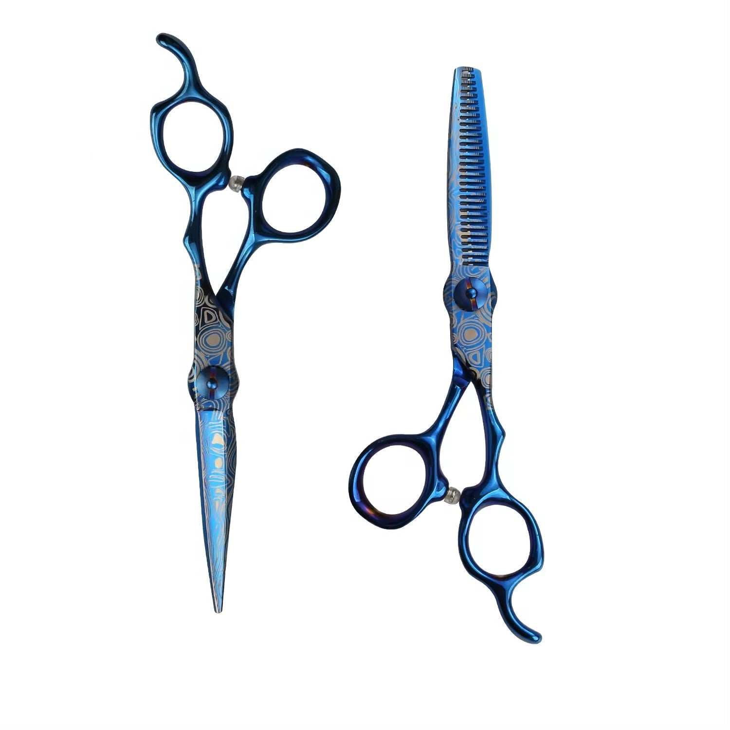 440c Japanese Steel Barber Scissors And Thinner Set