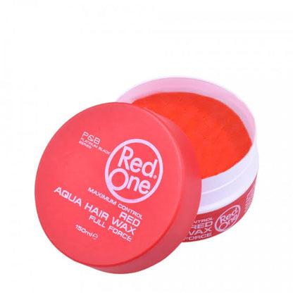 3 x RedOne Red Aqua Hair Styling Wax Full Force | 150 ml | Red One Wax