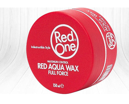 3 x RedOne Red Aqua Hair Styling Wax Full Force | 150 ml | Red One Wax