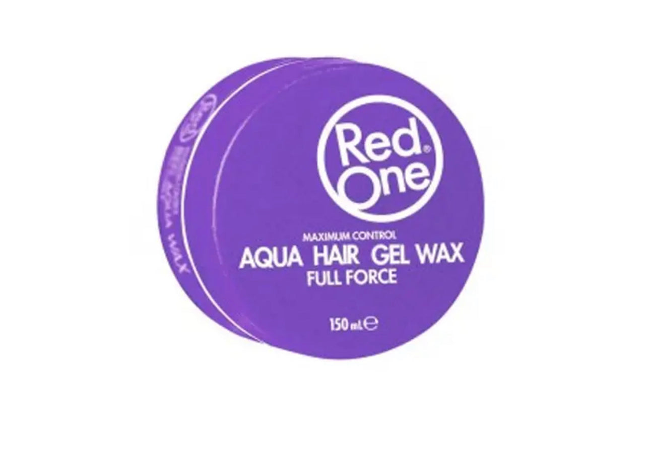 2 x RedOne Purple Aqua Hair Styling Wax Full Force | 150 ml | Red One Wax