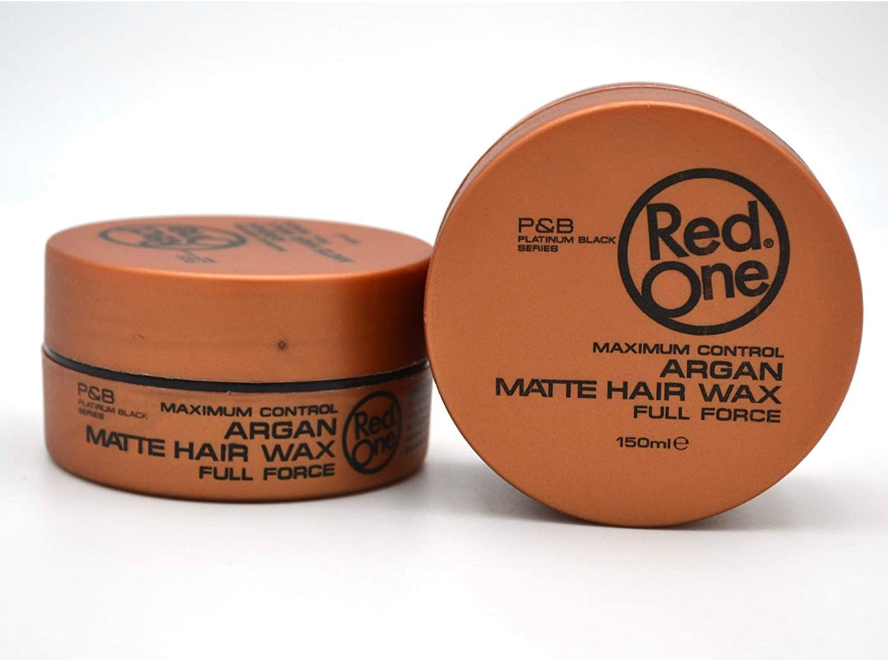 2 x RedOne Argan Matte Hair Styling Wax Full Force | 150 ml | Red One Wax