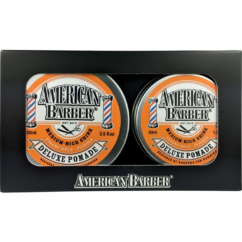 American Barber 50ml-100ml Hair Styling Wax Orange Pomade