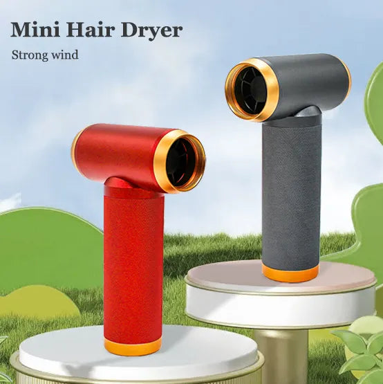 Mini Hair Dryer Usb Rechargeable 12V Super Sonic Travel Small Hair Dryer - H6016