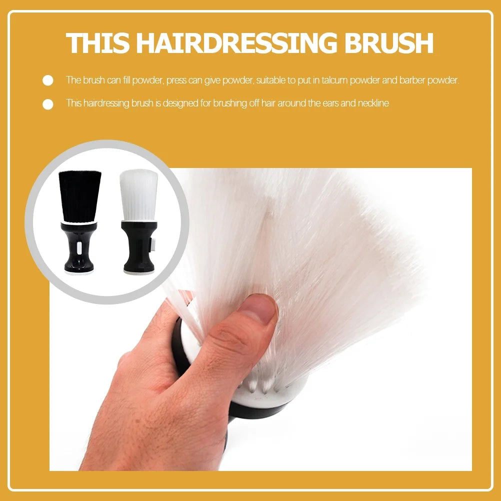 Powder Neck Duster Brush Hair Salon Supplies for Cutting - S26A