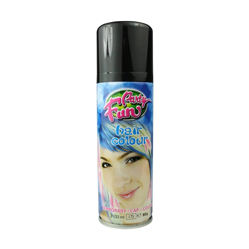 Party Fun Hair Colour Black 125ml