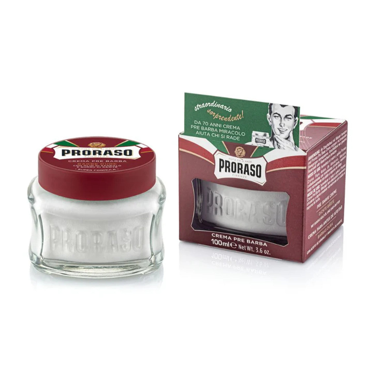 Proraso Crema Pre Barba Sandalwood Pre-Shave Cream 100ml