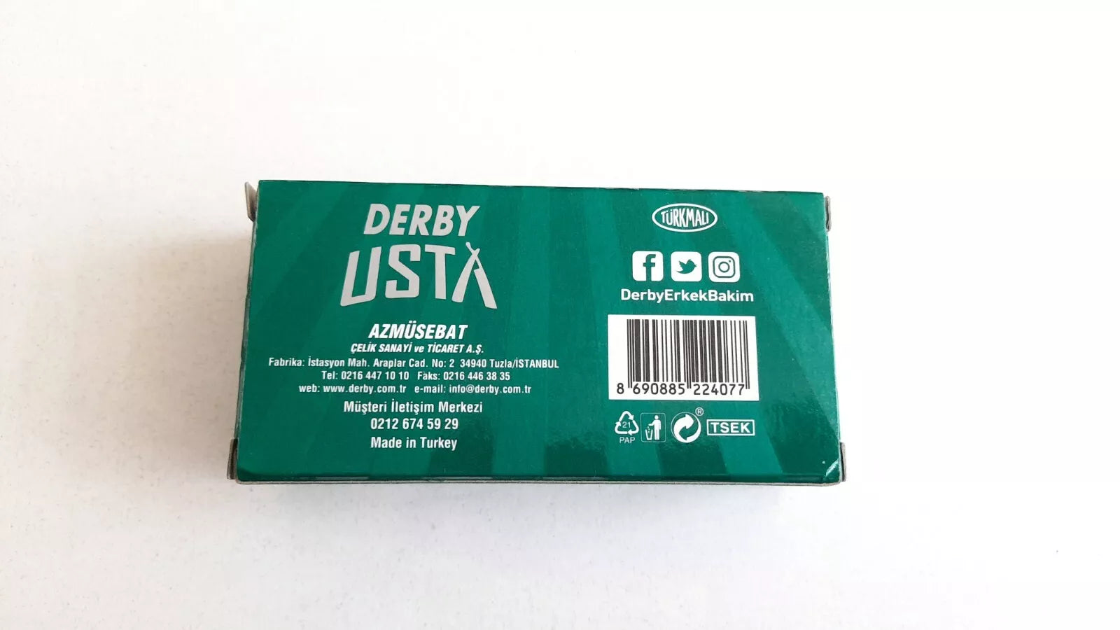 Derby Usta Double Edge Shaving Razor Blades