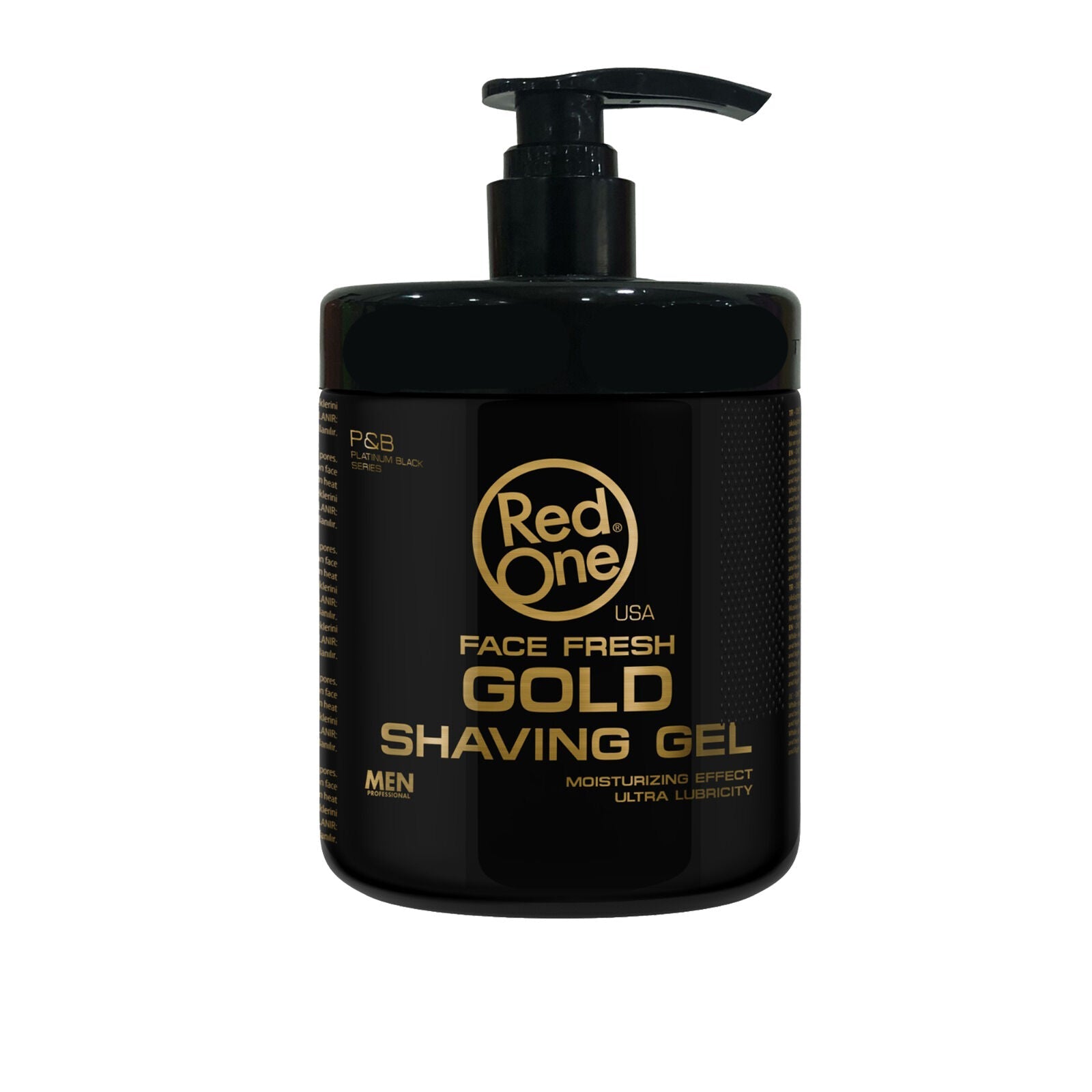 RedOne Shaving Gel Face Fresh Gold Barber 1000ml