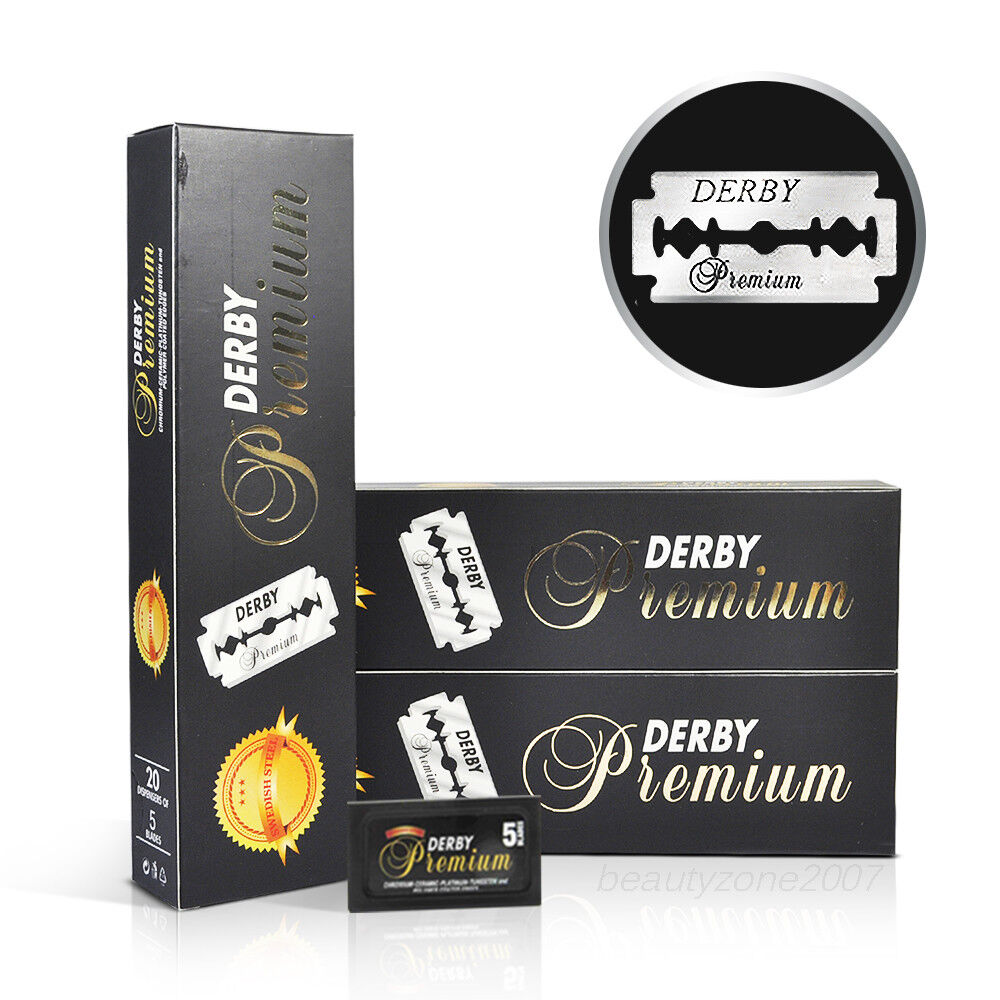 Derby Premium – Double Edge Razor Blades – X 100