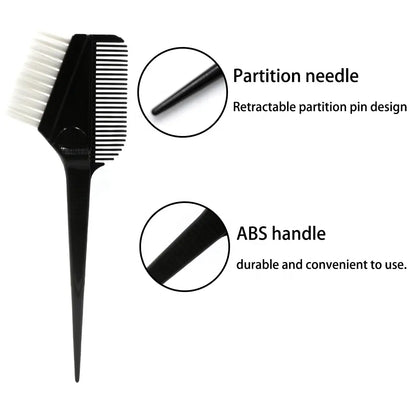 Tint Hair Dye Brush Colour - Black AE0071