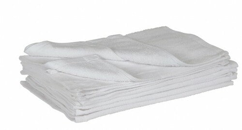 8 White Towel 100% Cotton Hand Towels Beauty Gym Hotel Spa 32x60